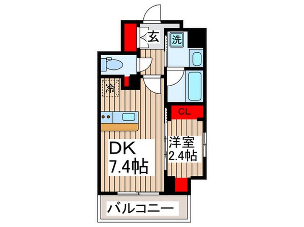 ヴィークブライト湯島の物件間取画像